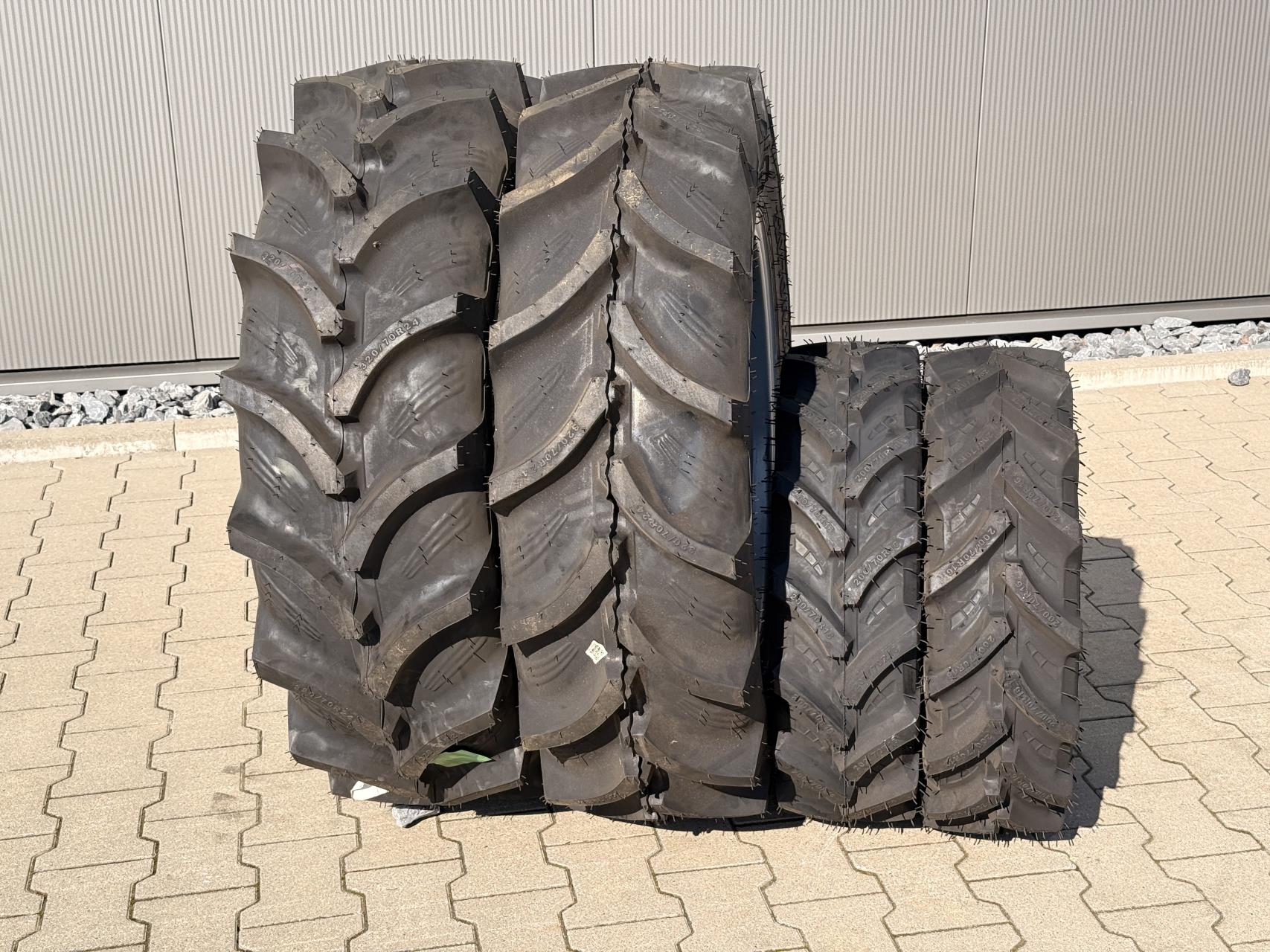 AS Bereifung Radial VR 200/70 R16, HR 320/70 R24 f. MT3.35/ MT3.40
