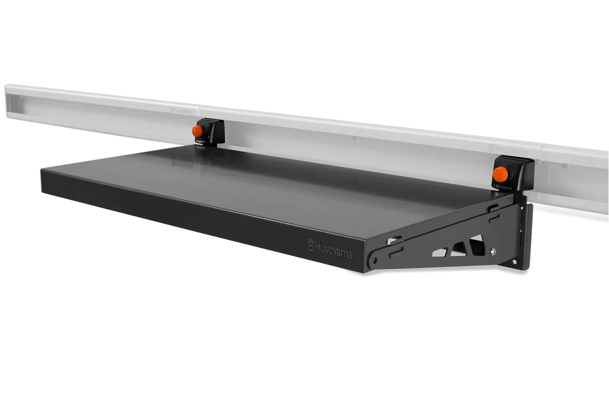 Aufbewahrungsregal für Kettensägen