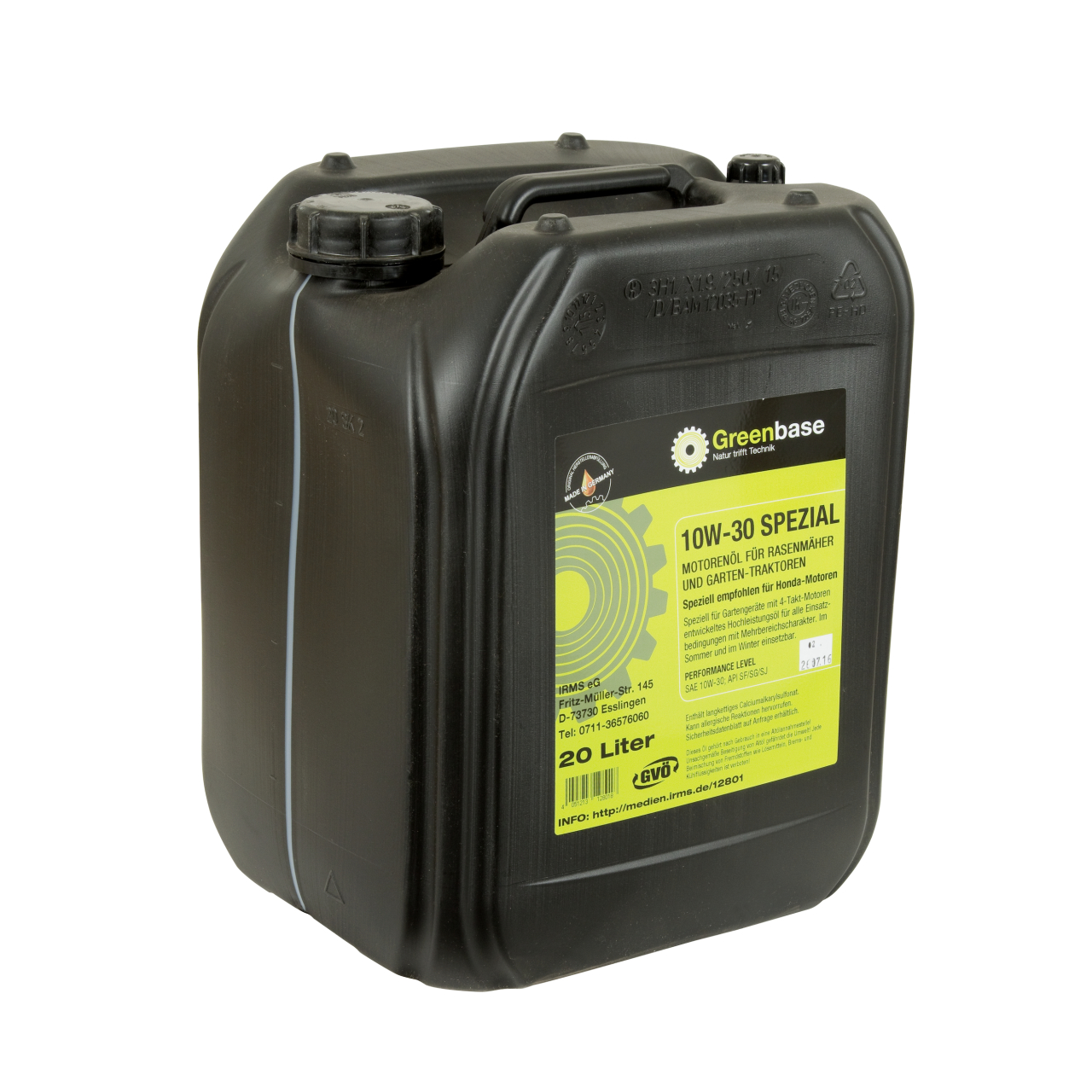 Motorenöl 10W30 Turbo 20 Liter Kanne